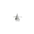 Shark Tooth Ring by Lauren Howe | .925 Sterling Silver | Crystal